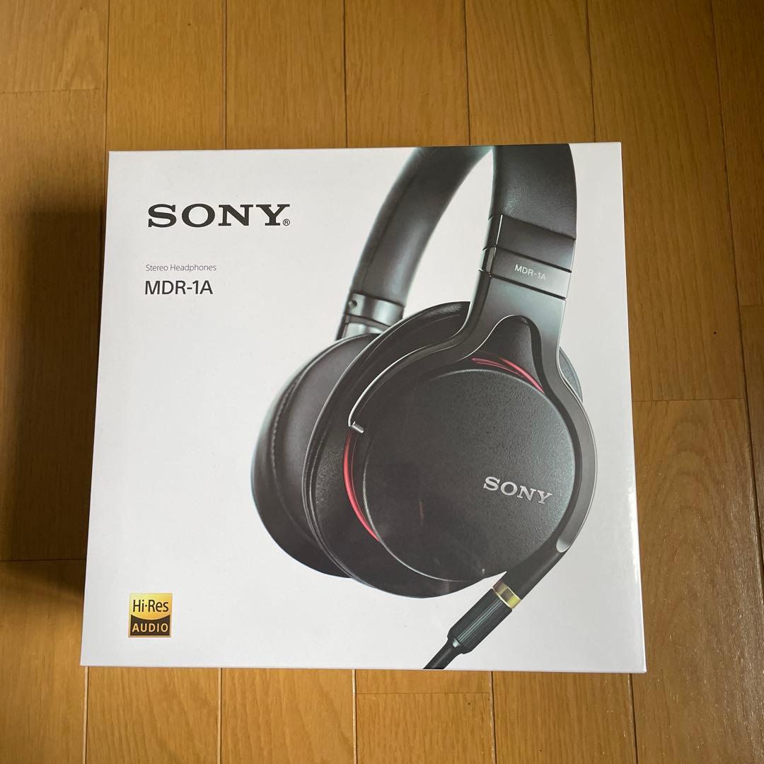 【新品未開封】SONY ステレオヘッドホン MDR-1A ハイレゾ対応