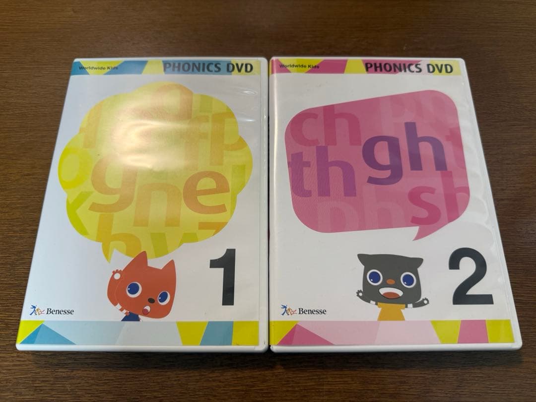 Worldwide kids PHONICS DVD1&2 ワールドワイドキッズ