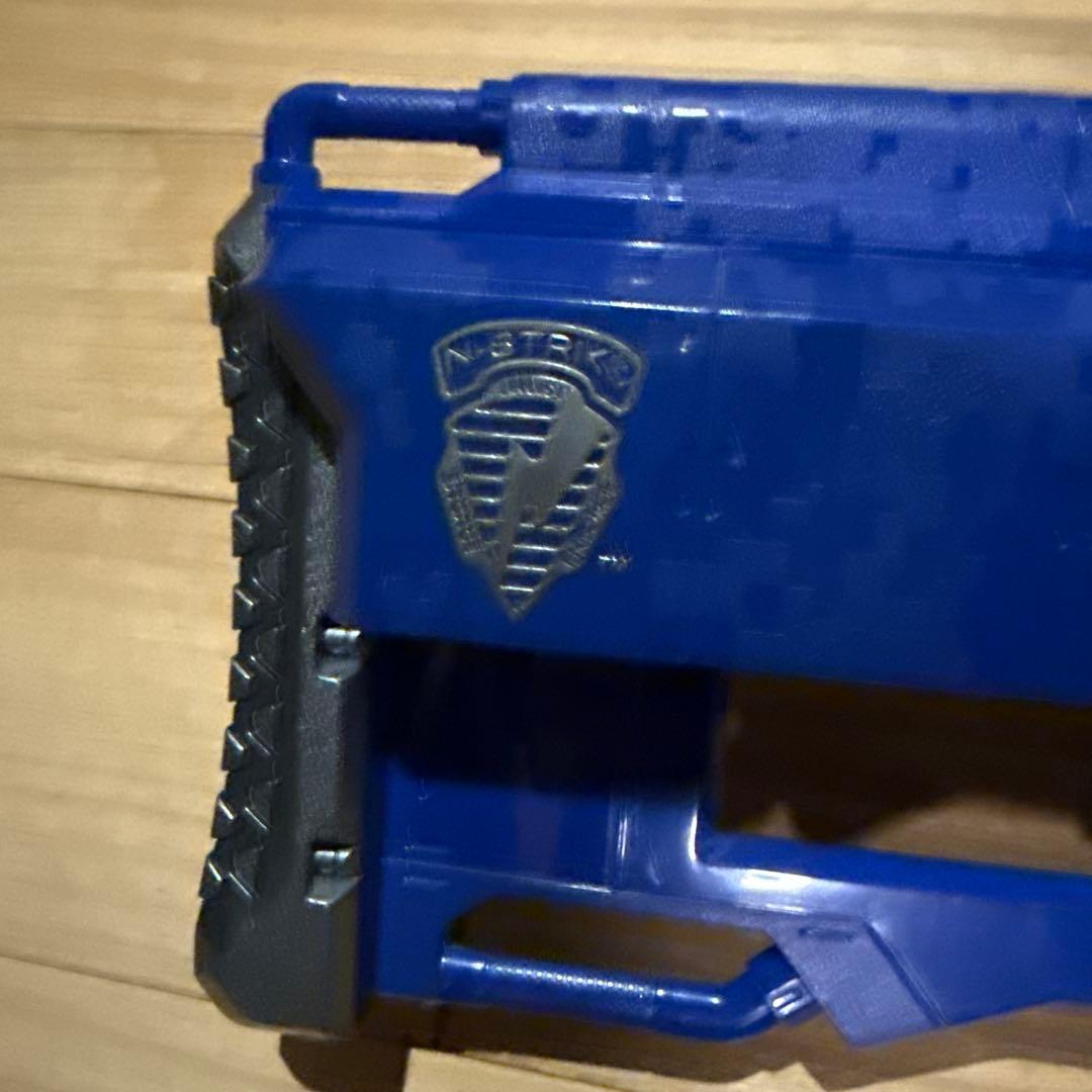 NERF スナイパーライフル　トイガン 青/オレンジ スコープ付き