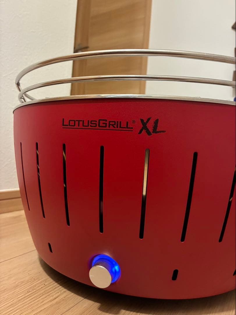 【青色珈琲店】LotusGrill ロータスグリル XLサイズ　レッド