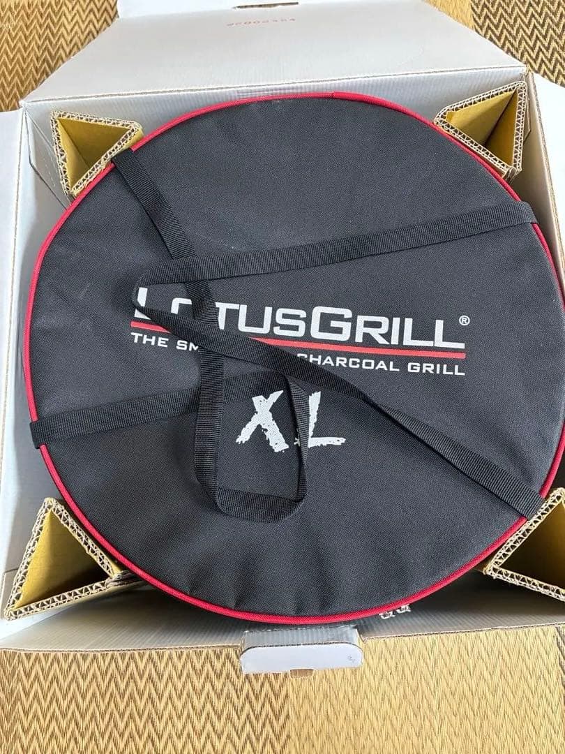 【青色珈琲店】LotusGrill ロータスグリル XLサイズ　レッド