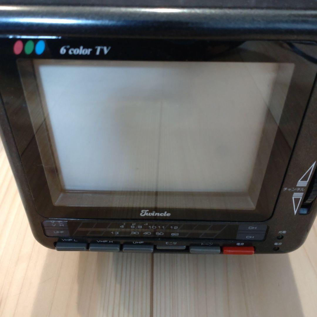 【稼働品　レア】T-202 TV ポータブルテレビ　 ブラウン管　車内