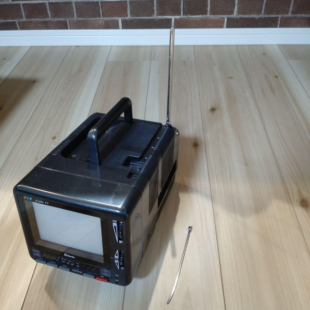 【稼働品　レア】T-202 TV ポータブルテレビ　 ブラウン管　車内