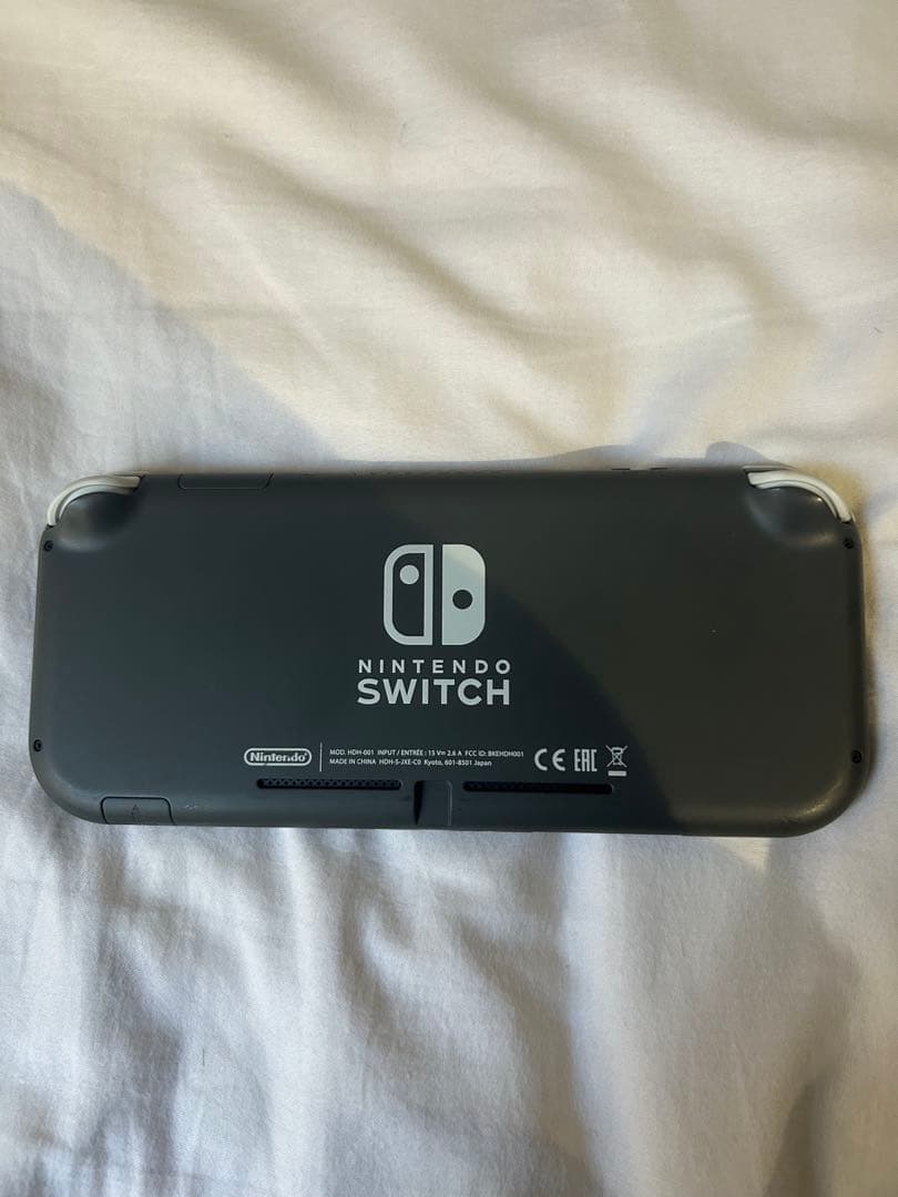 Nintendo Switch Lite グレー 本体　付属品完備