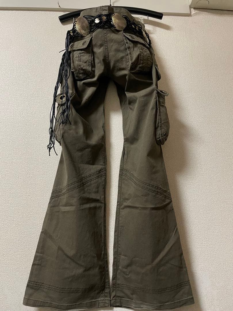 gimmick Cargo Pants フレア カーゴパンツ goa lgb