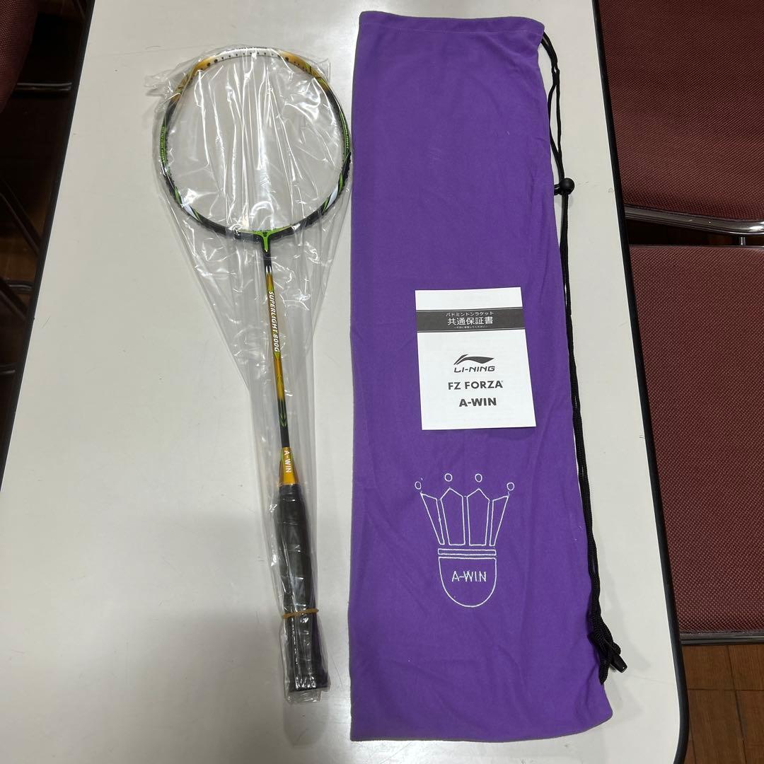 A-WIN SUPERLIGHT 800G バドミントンラケット　5本