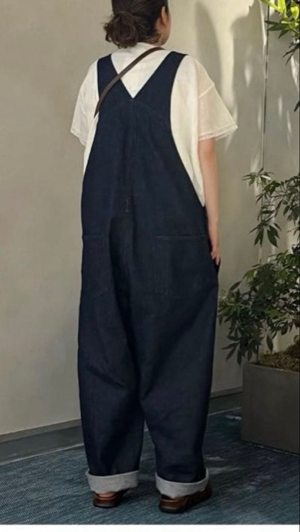 j.s.luxe 11OZデニム バルーンオーバーオール