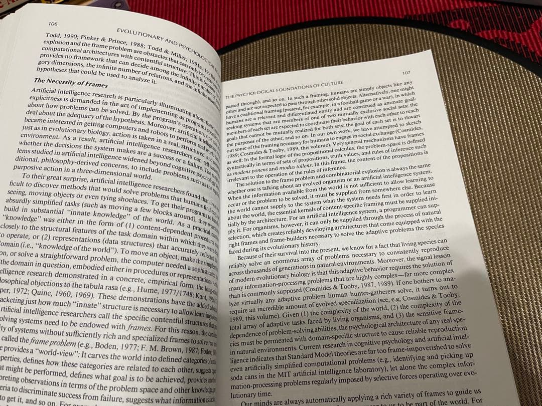 洋書 The Adapted Mind Evolutionary Psychology