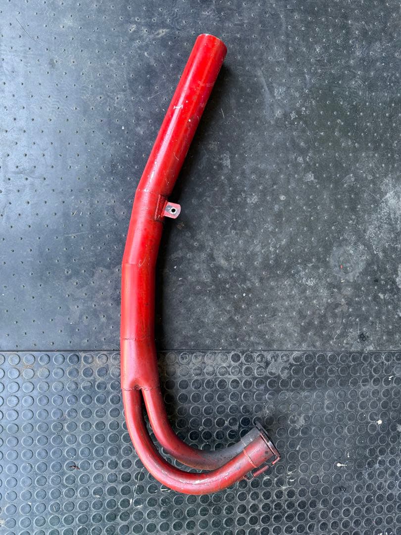 RZ250 ショート管　クロス　赤