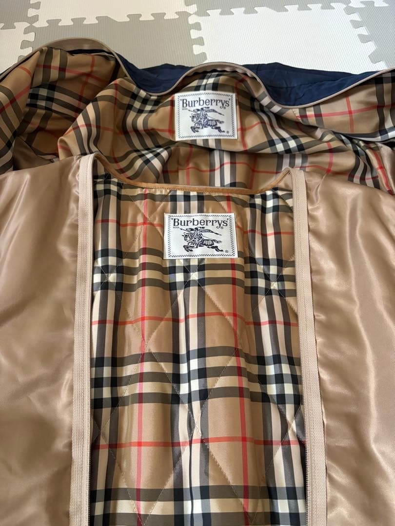 バーバリー トレンチコート キルティング裏地付きレディース バーバリーチェック