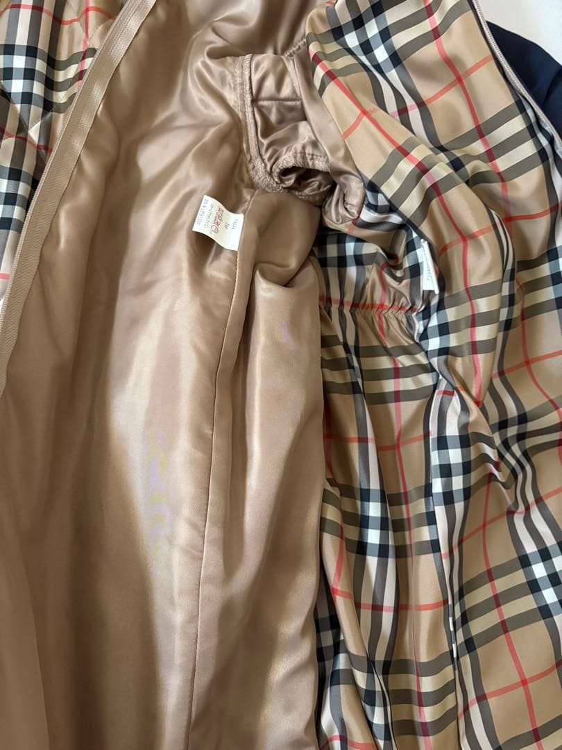 バーバリー トレンチコート キルティング裏地付きレディース バーバリーチェック
