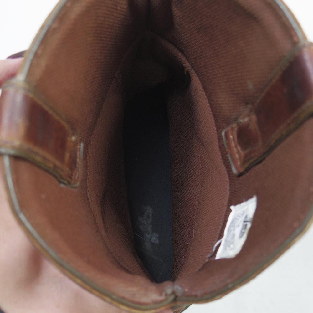 29cm　Justin　ウエスタンブーツ　ブラウン　ヴィンテージ　P4117