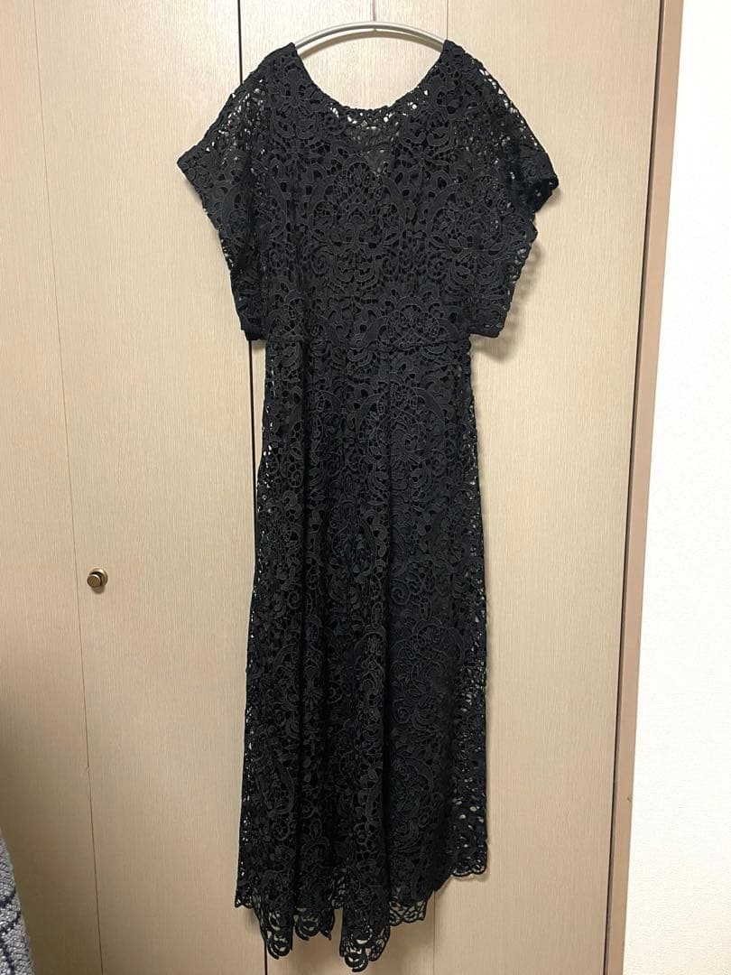 ワンピース MEDI 2WAY FLARE CHEMICAL LACE DRESS