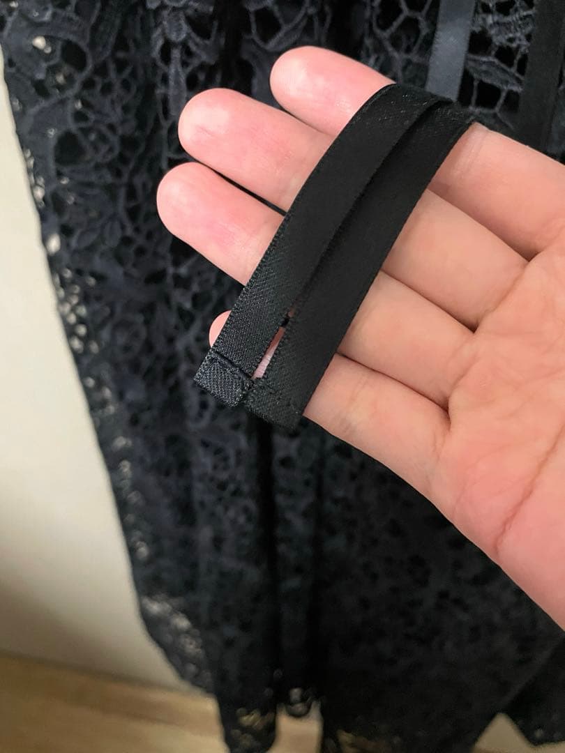 ワンピース MEDI 2WAY FLARE CHEMICAL LACE DRESS