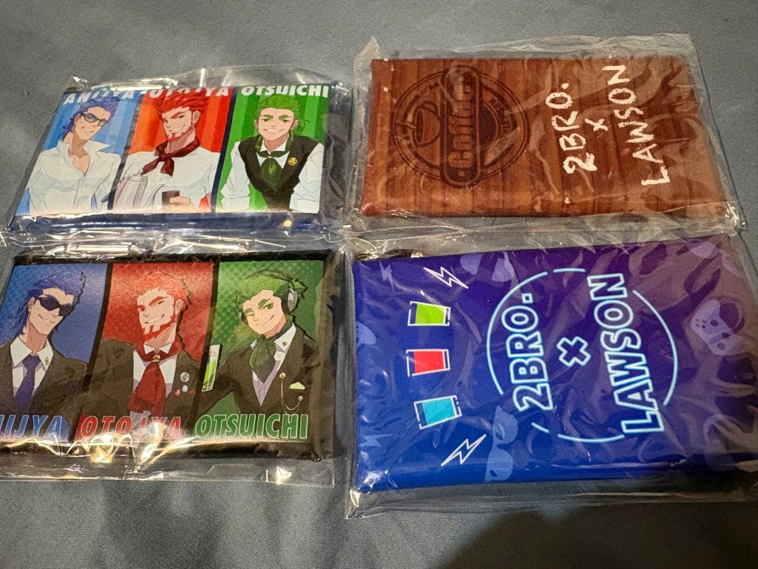 2BRO. × LAWSON クリアポーチ4個セット