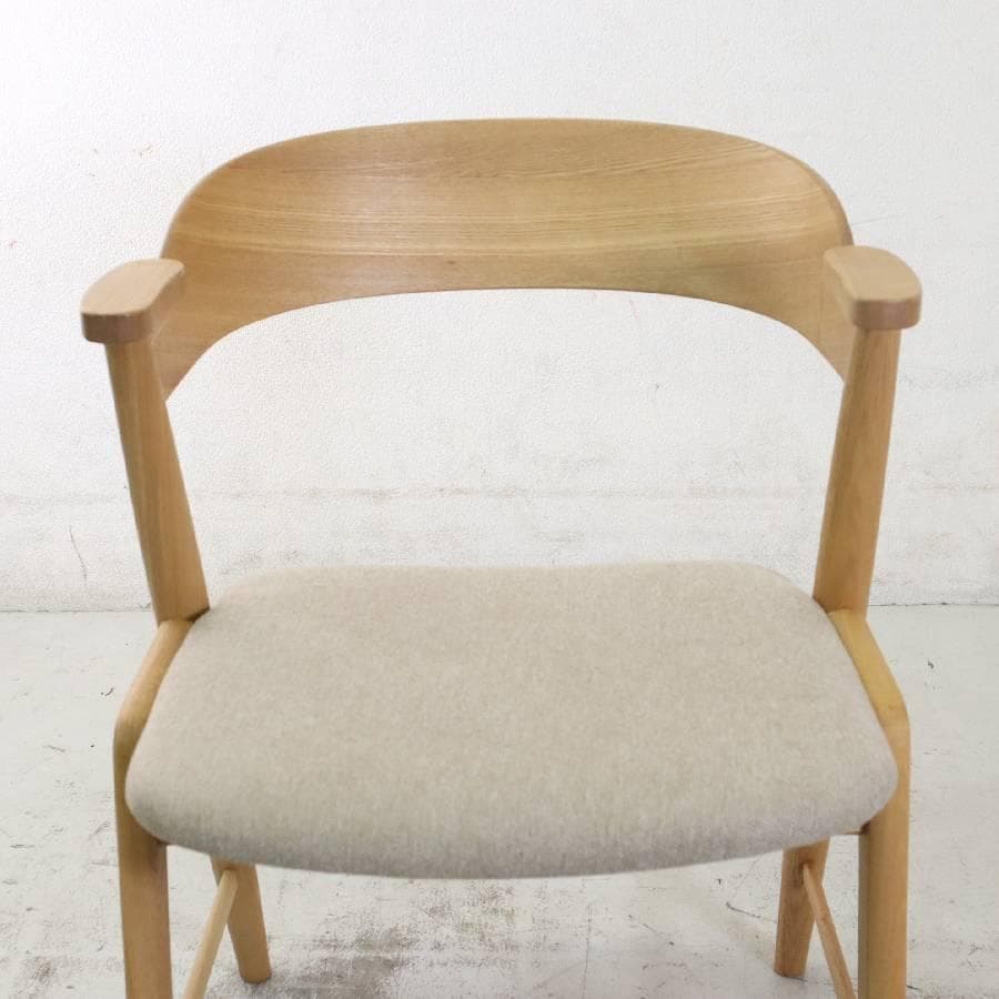 値下モモナチュラル LAME CHAIR ダイニングチェア タモ材 北欧スタイル