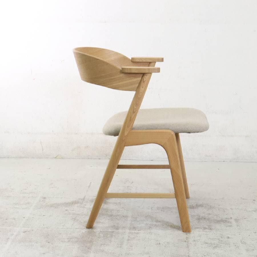 値下モモナチュラル LAME CHAIR ダイニングチェア タモ材 北欧スタイル