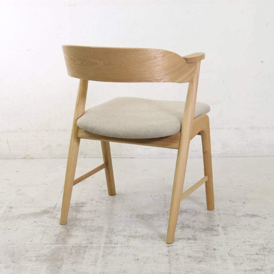 値下モモナチュラル LAME CHAIR ダイニングチェア タモ材 北欧スタイル
