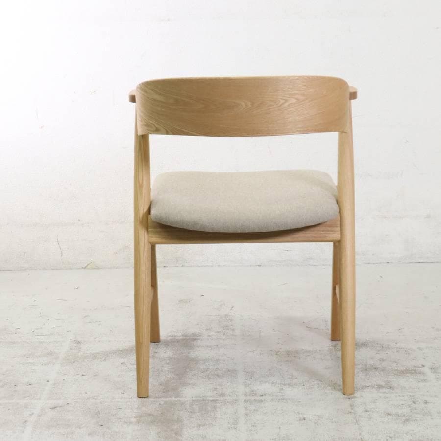 値下モモナチュラル LAME CHAIR ダイニングチェア タモ材 北欧スタイル
