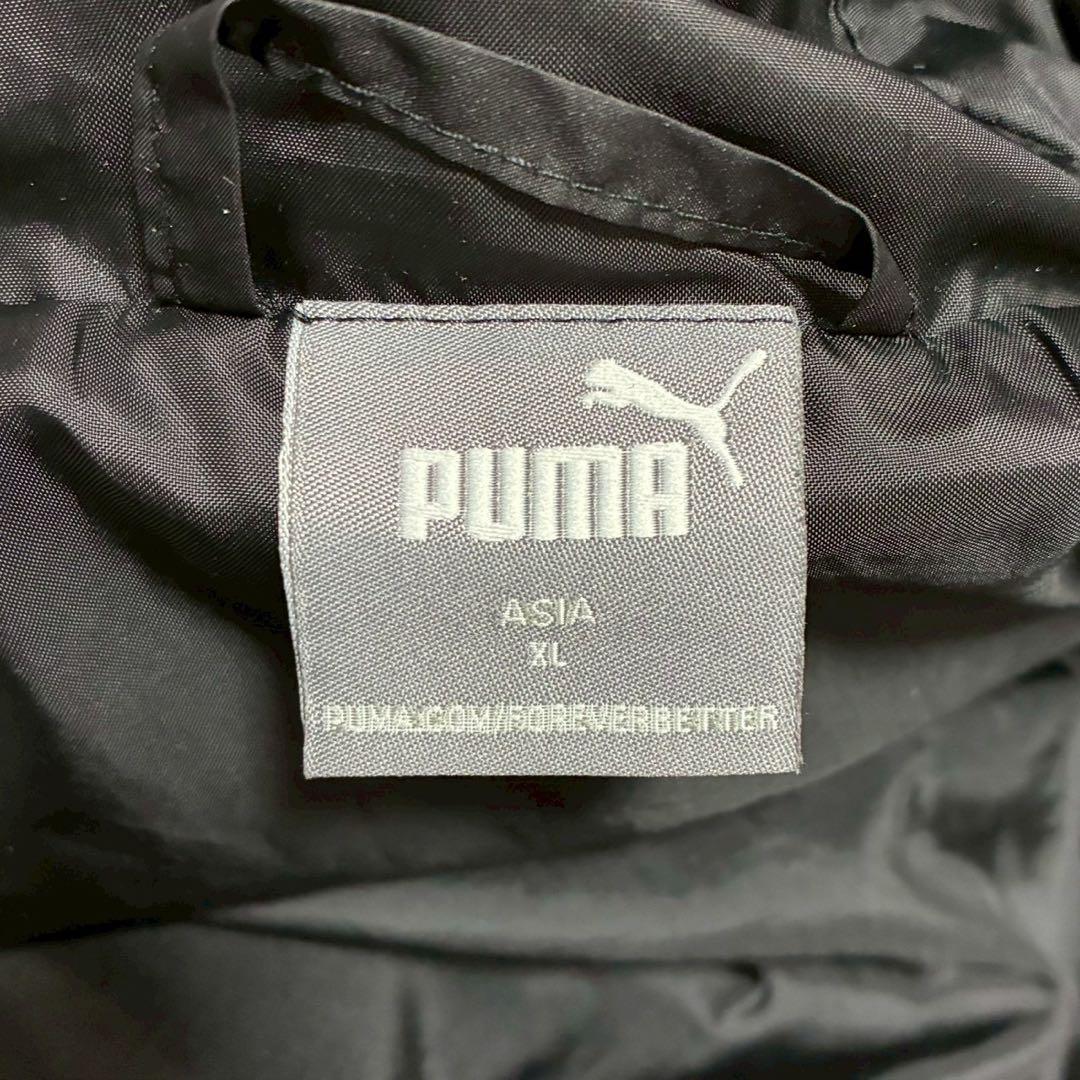 スタッフ支給品✨️PUMA 横浜FC ダウンコート ベンチコート ブラック XL
