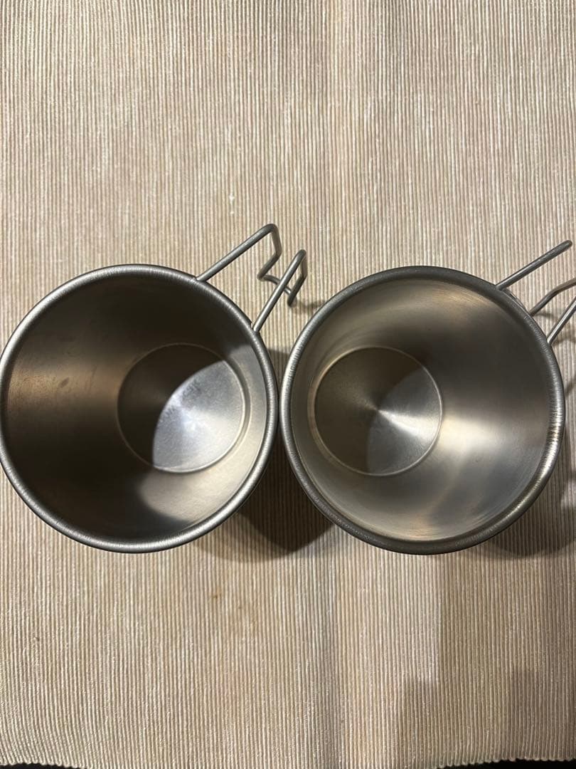 スノーピーク　チタンシングルマグ　No.2 mg-002 2個セット