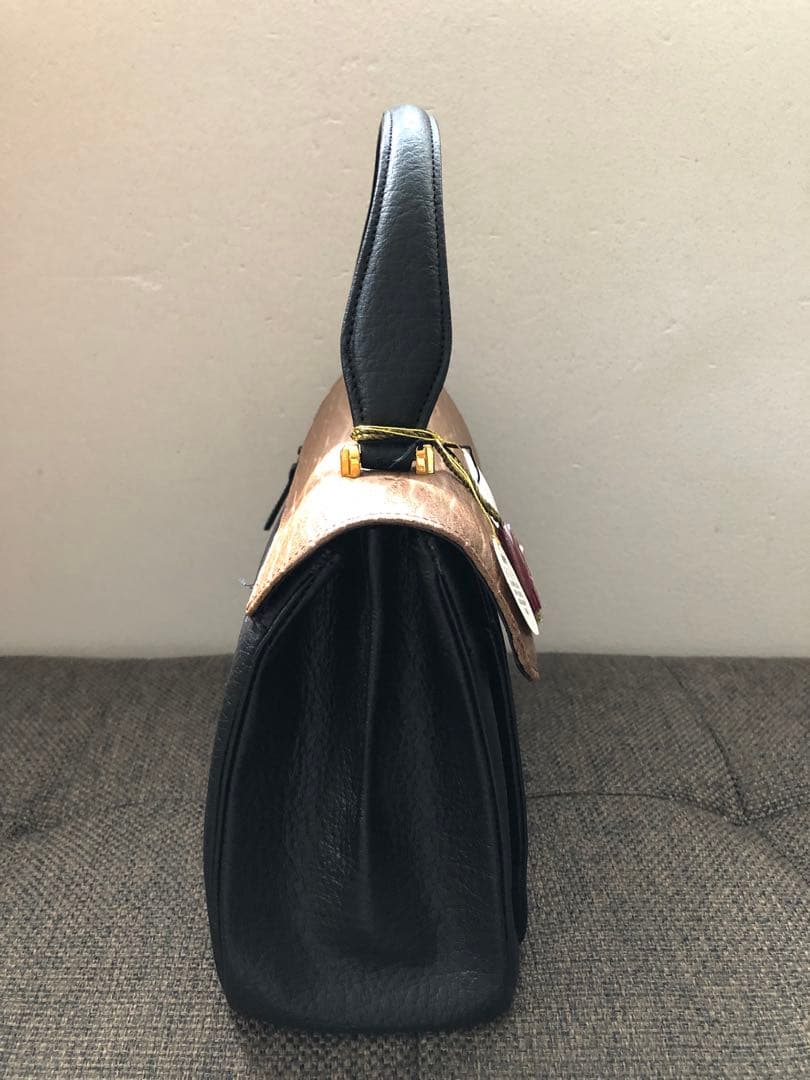 キンワシ印 ハンドバッグ 草履 セット JRA 本革 アザラシ バッフィンシール