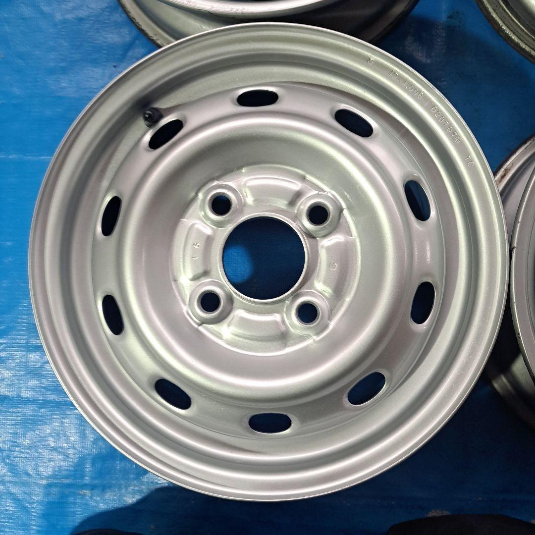 ★スバル純正★　12インチスチールホイール　サンバートラック等　軽トラ軽バン