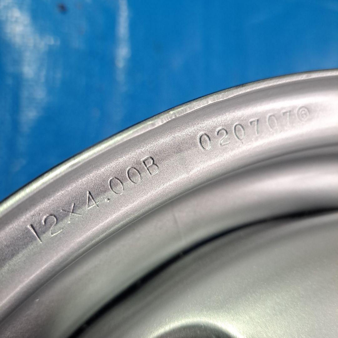 ★スバル純正★　12インチスチールホイール　サンバートラック等　軽トラ軽バン