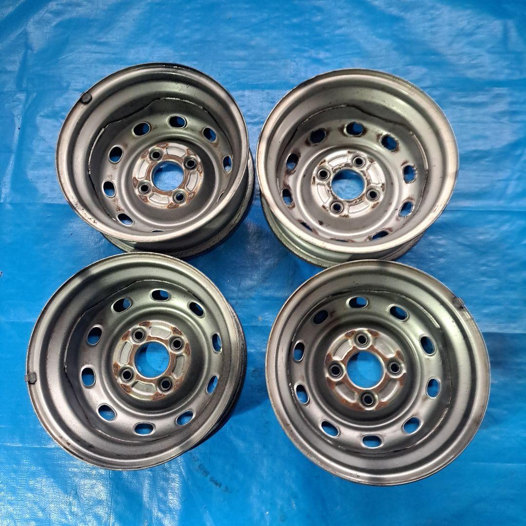 ★スバル純正★　12インチスチールホイール　サンバートラック等　軽トラ軽バン