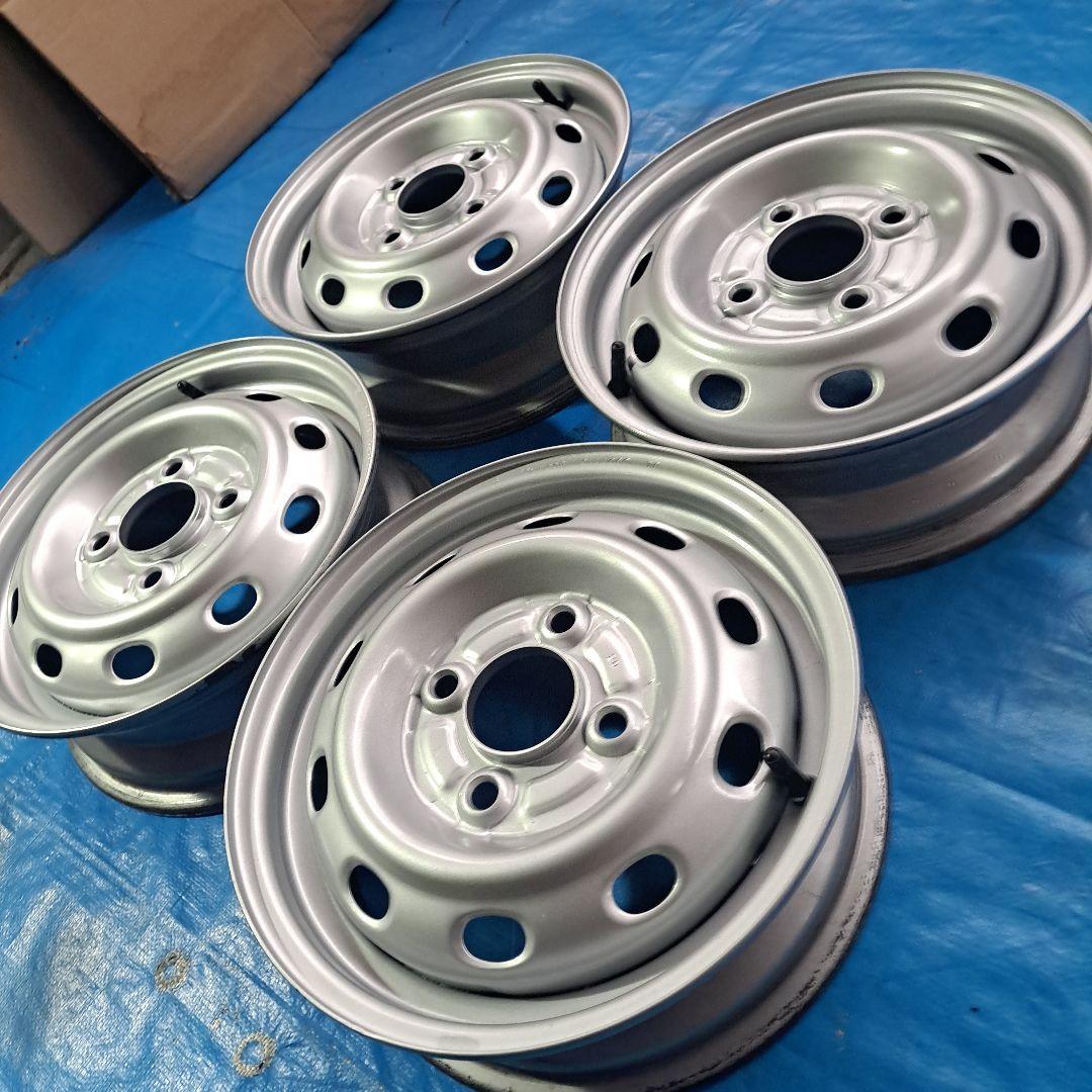 ★スバル純正★　12インチスチールホイール　サンバートラック等　軽トラ軽バン