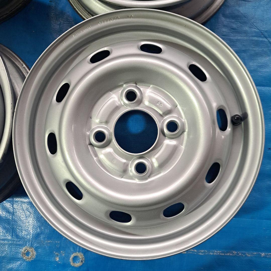 ★スバル純正★　12インチスチールホイール　サンバートラック等　軽トラ軽バン