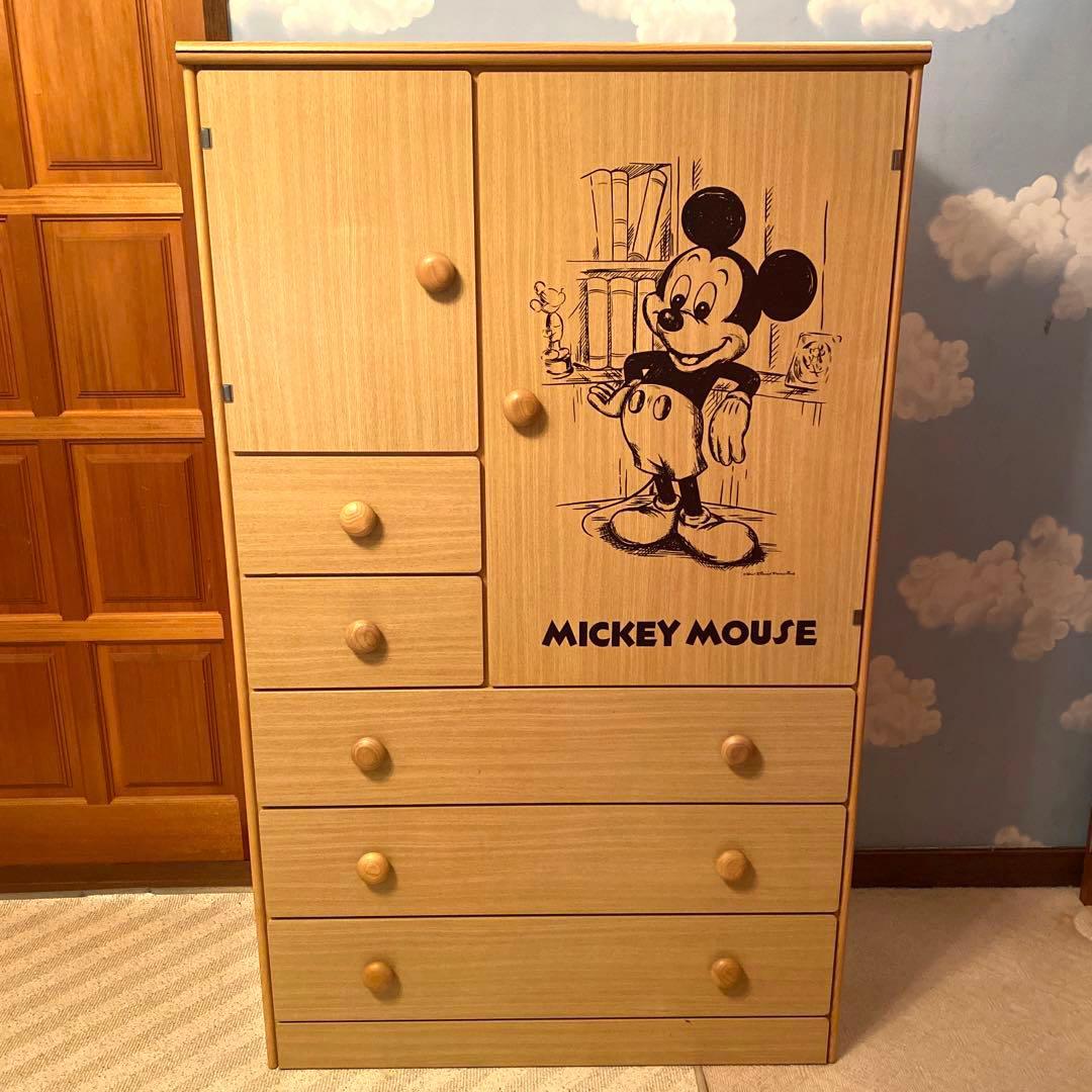 起立木工製ディズニー洋服タンス⭐︎安心安全⭐︎[梱包発送たのメル便(匿名配送)