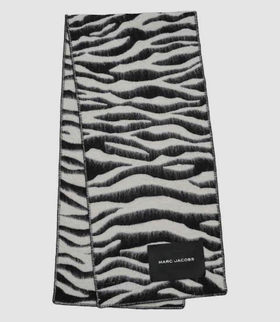 MARC JACOBS マーク ジェイコブス ゼブラ ブラッシュ スカーフ