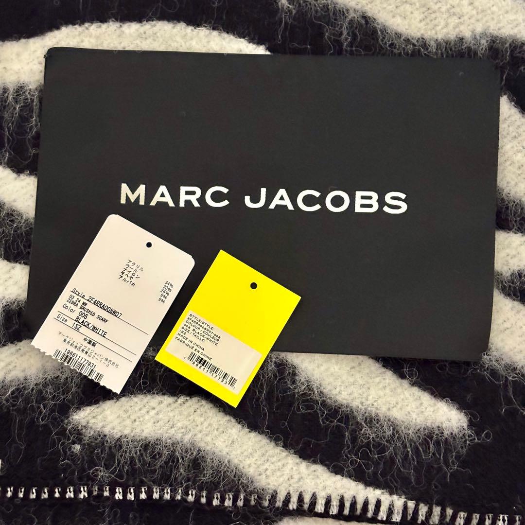 MARC JACOBS マーク ジェイコブス ゼブラ ブラッシュ スカーフ
