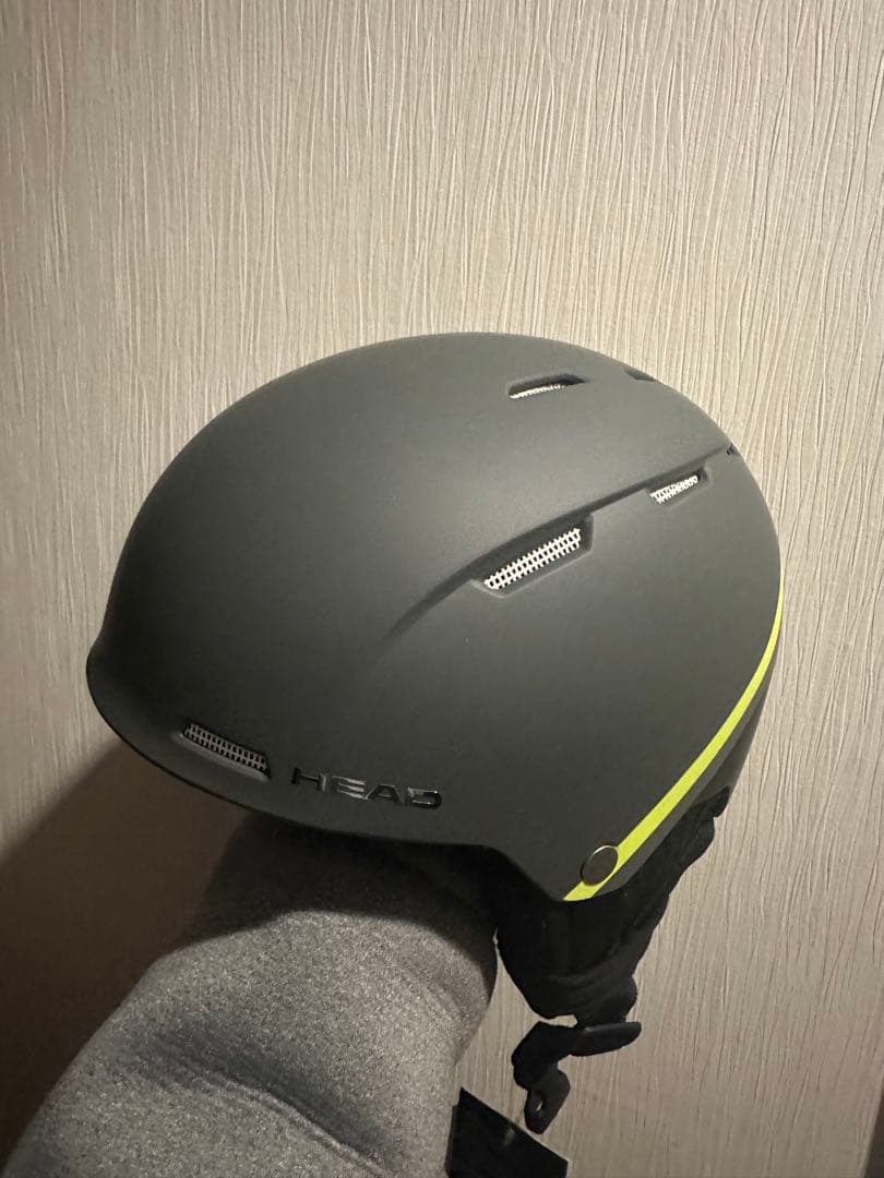 HEAD スキー ヘルメット M/L アンスラサイト/ライム
