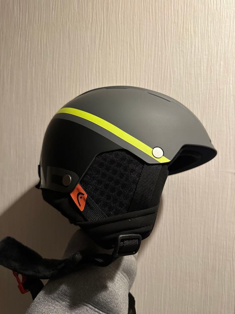 HEAD スキー ヘルメット M/L アンスラサイト/ライム