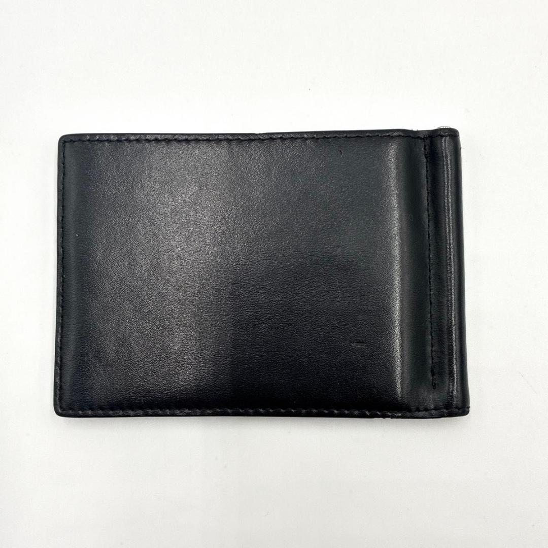 red モンブラン マネークリップ 財布 ホワイトスター ブラック レザー