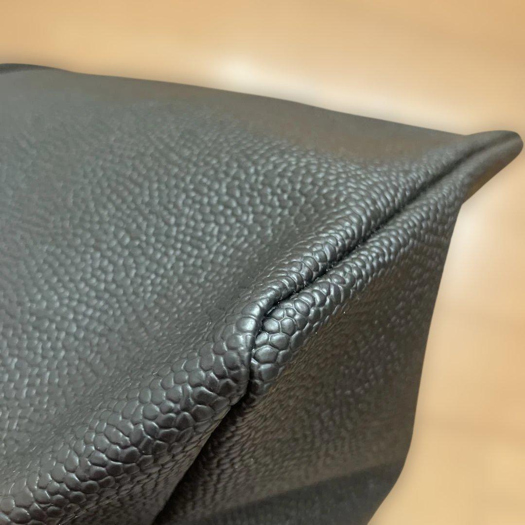 美品 エルベシャプリエ 707GP ノワール ケアカード 保存袋