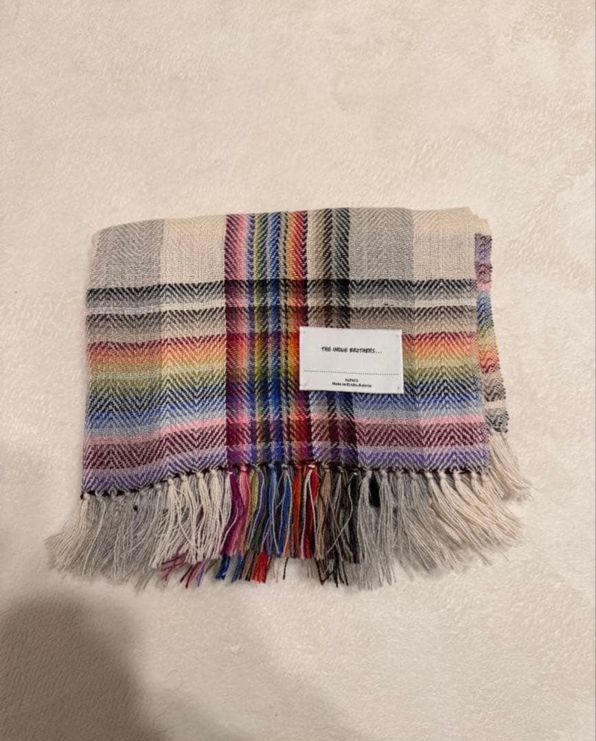 か*ず様 【新品】THE INOUE BROTHERS マルチカラーマフラー