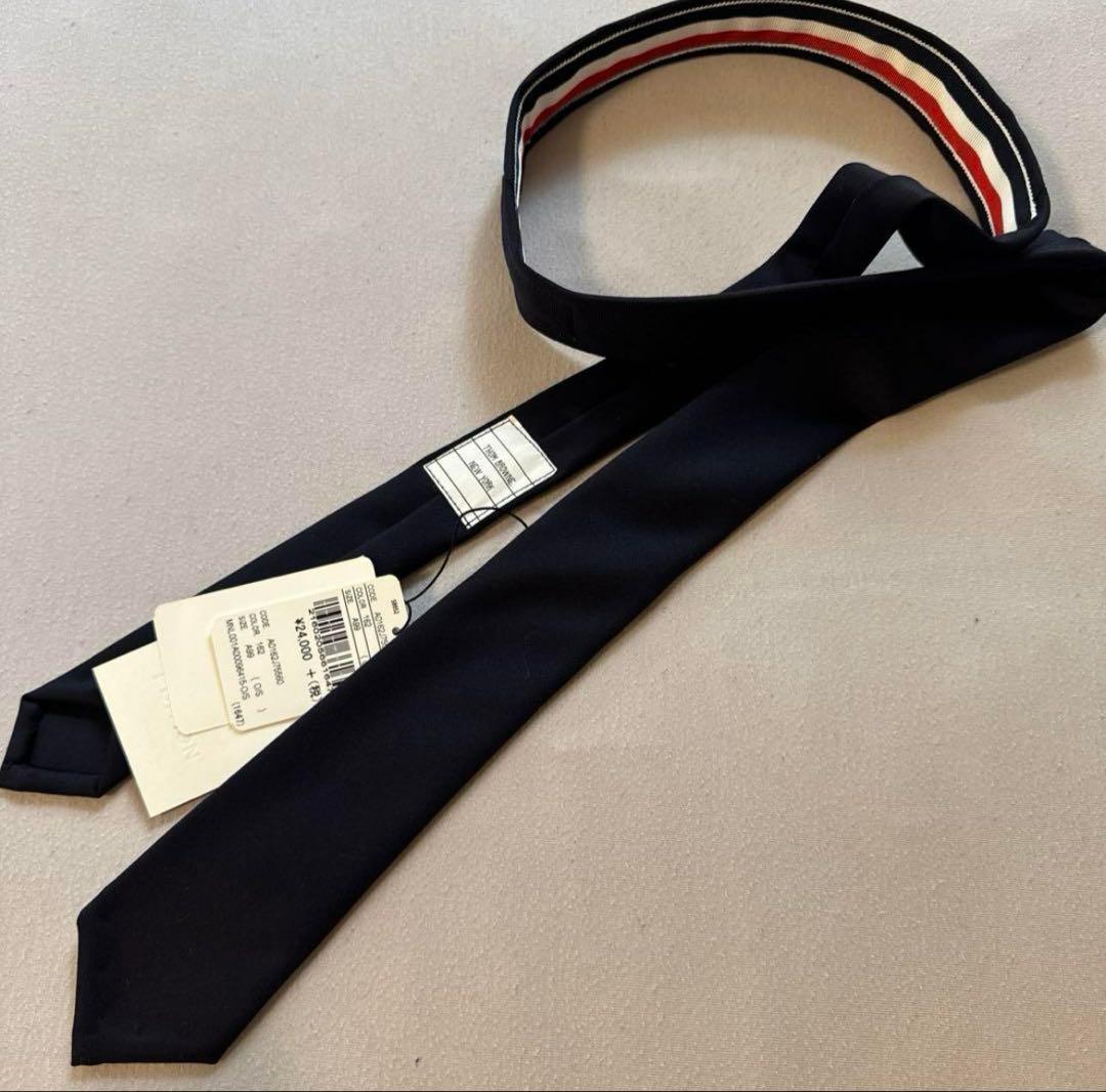 THOM BROWNE トムブラウン ネクタイ ナロータイ ネイビー