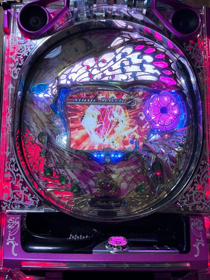 循環加工&オート機能　カウンター付　パチンコ実機＊家庭用　倖田來未2 II 美品