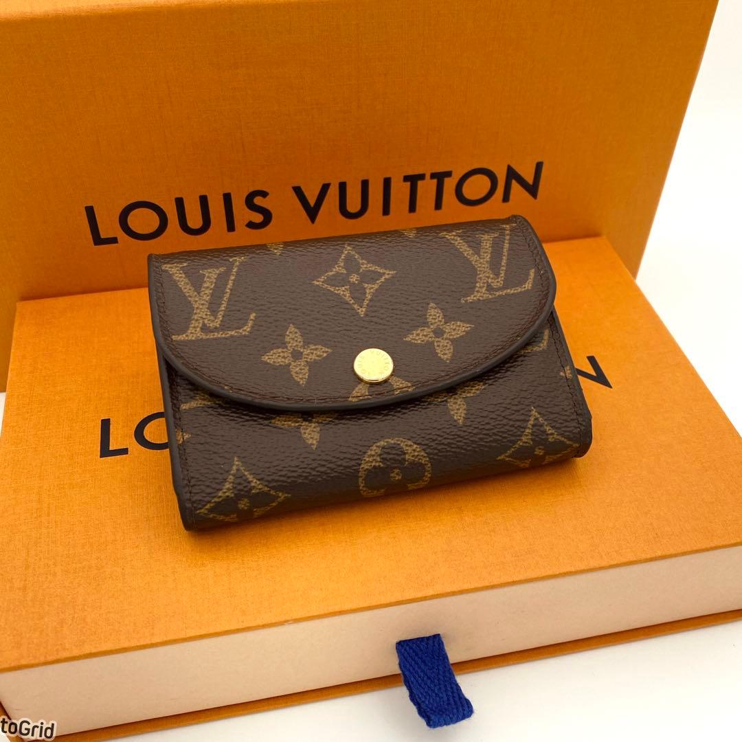 ルイヴィトン モノグラム ポルトモネ ロザリ フューシャピンク 小銭入れ