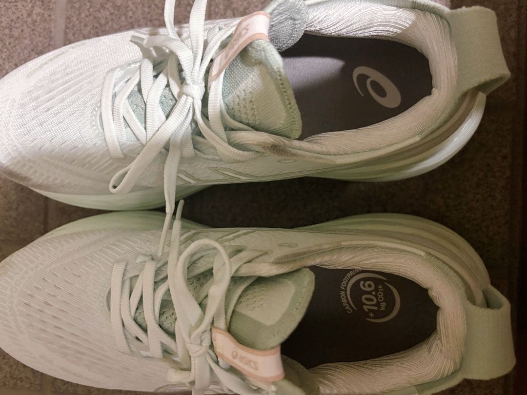 ウォーキング・ランニングウェア ASICS GEL-NIMBUS 27 Pure Aqua/White 24.5