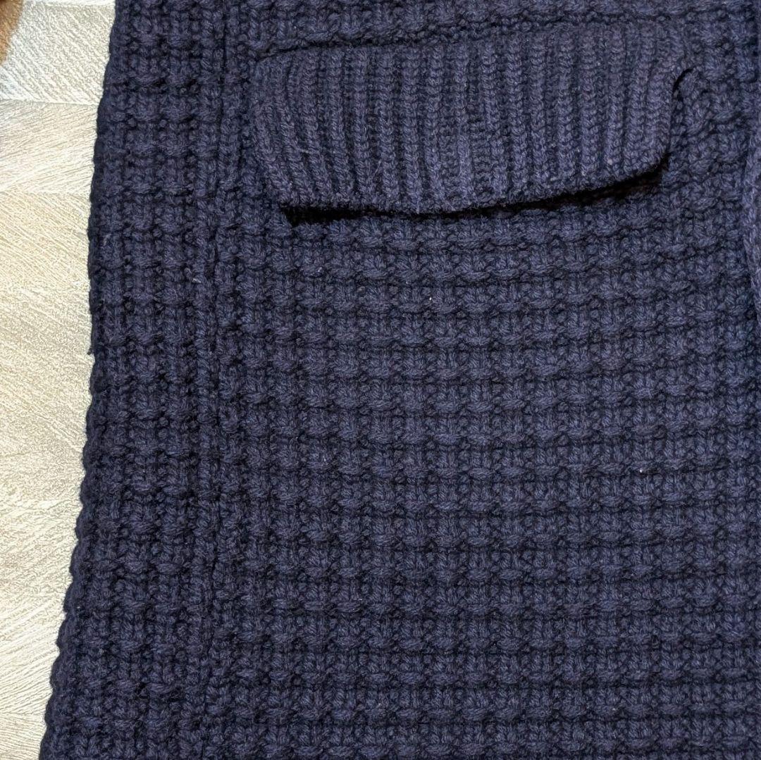 ★月末セール★イタリア製 Bark ニットコート カモフラ裏地