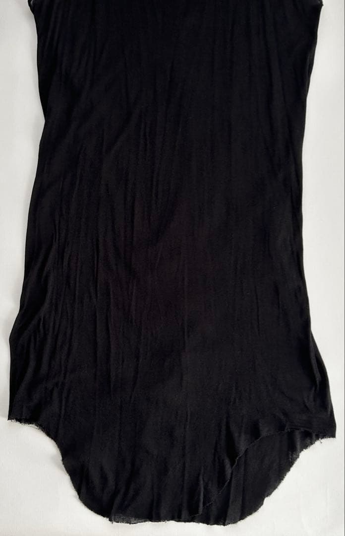 rick owens リックオウエンス ノースリーブ カットソー タンクトップ黒