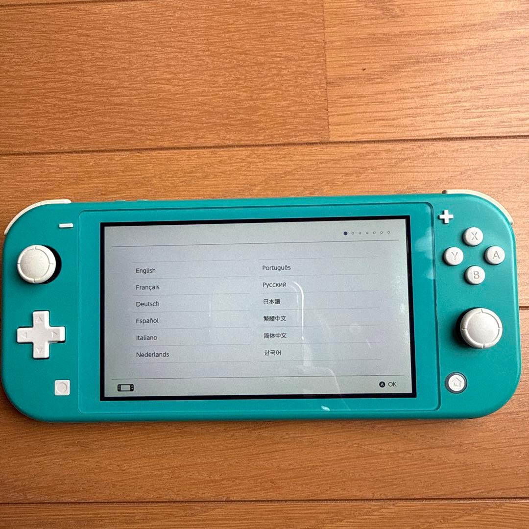 Nintendo Switch Lite ターコイズ 本体　箱付き