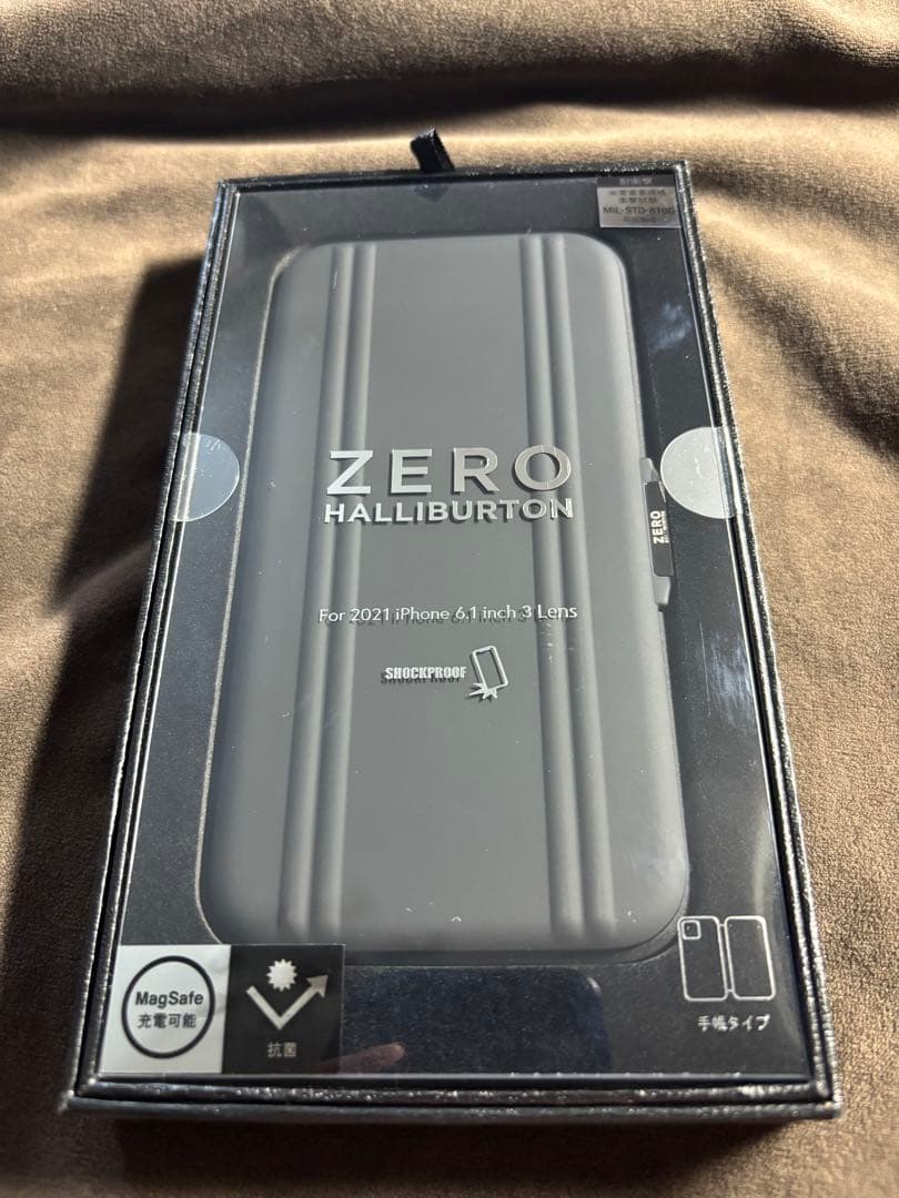 iPhone13Proケース　ZERO HALLIBURTON （手帳型）