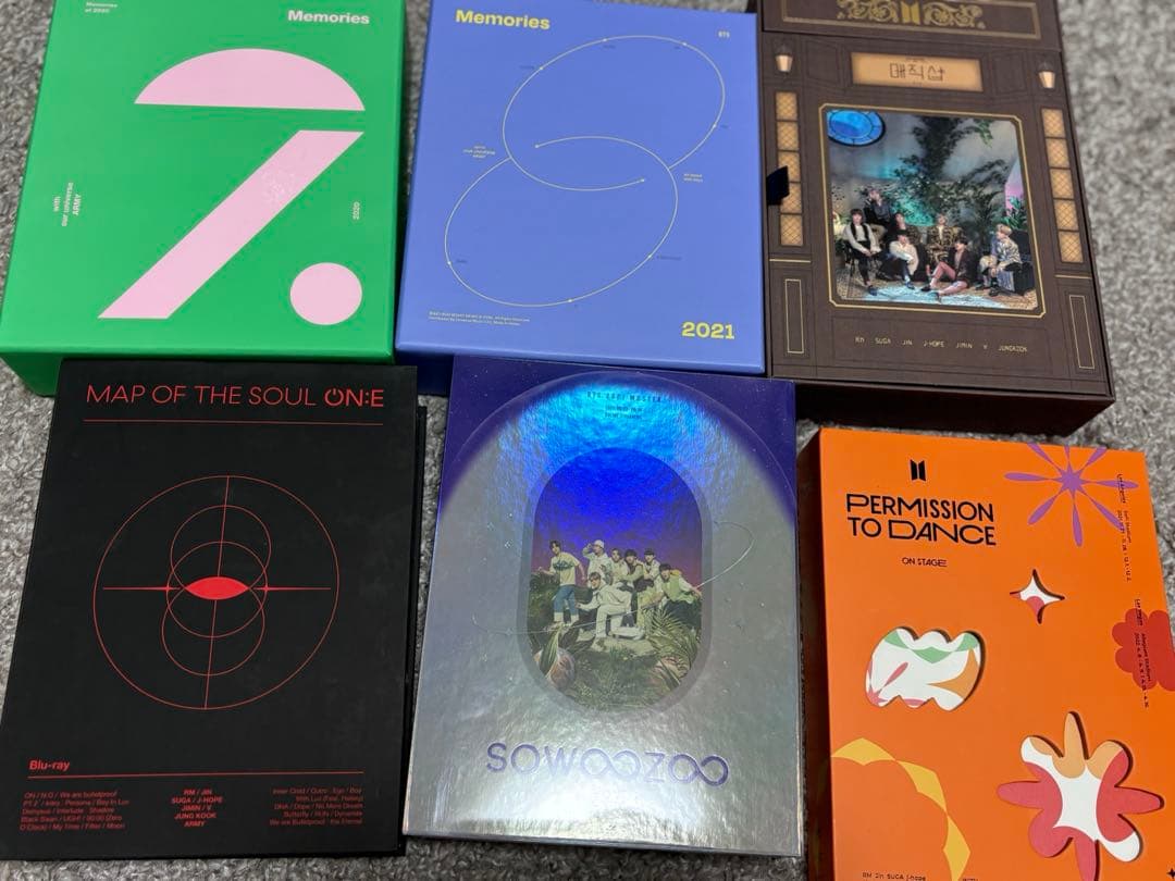 BTS BluRay 等6点セット