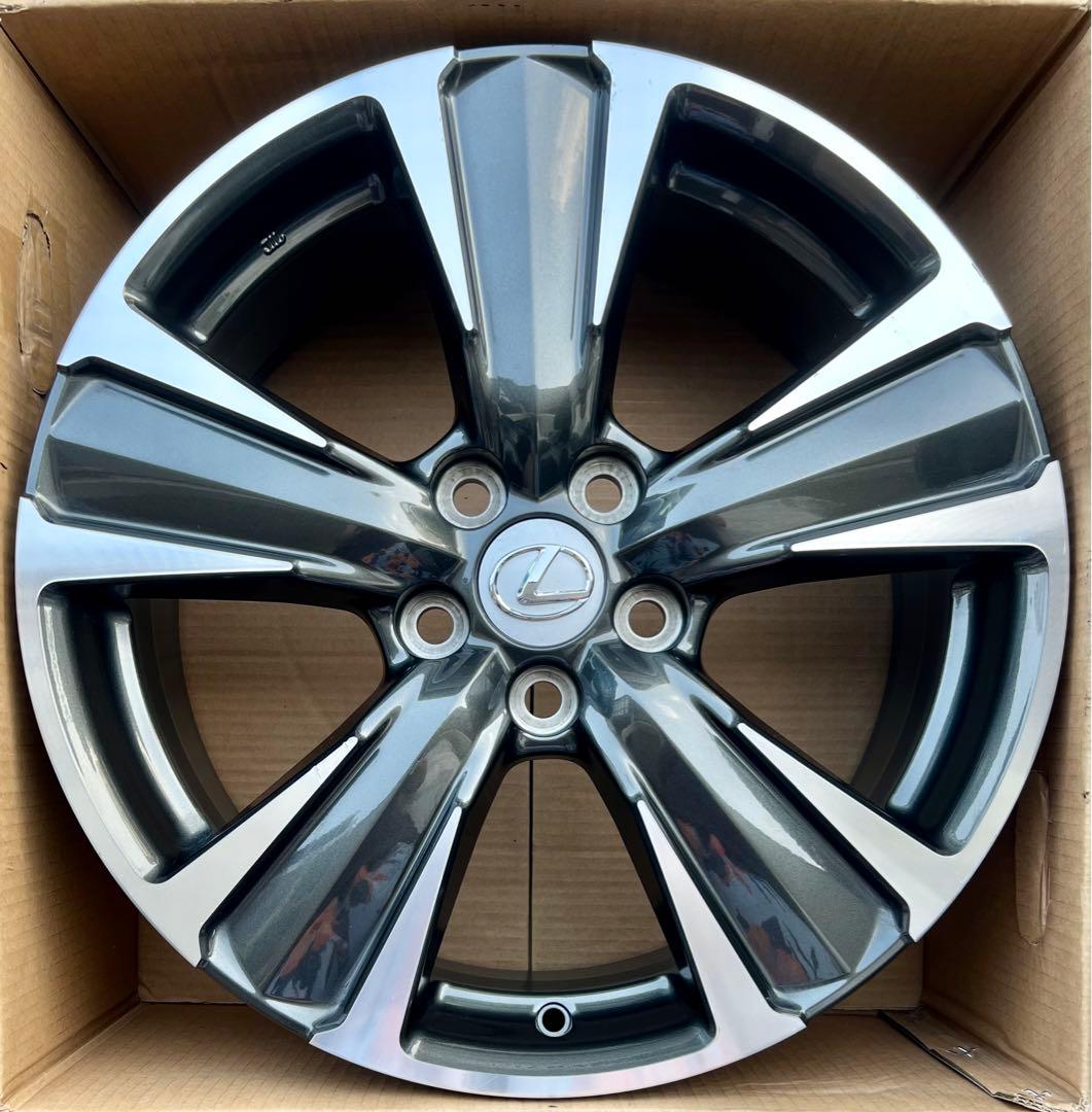即決◆美品◆レクサス　UX バージョンＬ 純正ホイール18インチ4本セット