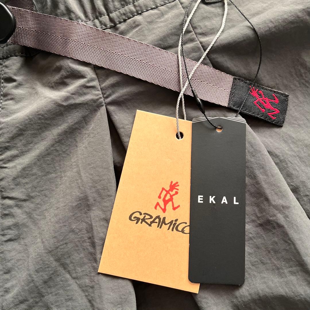 タグ付き 未使用 GRAMICCI×EKAL■別注アクティブナイロンサロペット